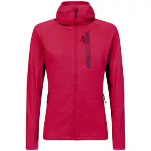 Rock Experience Arrows 2.0 Fleece Met Kap Viva Magenta