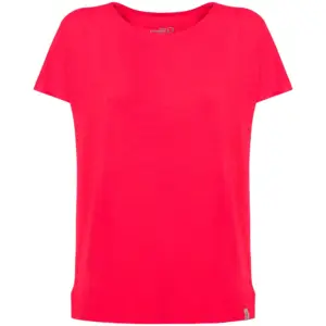 Rock Experience Echo Wall T-shirt Met Korte Mouwen Viva Magenta