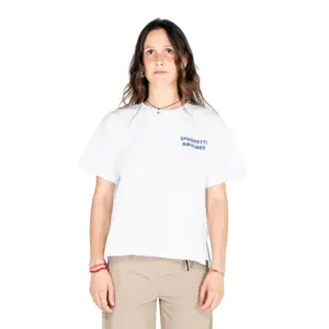 Rock Experience Spaghetti Clinic T-shirt Met Korte Mouwen Wit