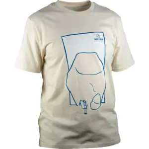 Sierra Climbing Bpassion T-shirt Met Korte Mouwen Natural Raw