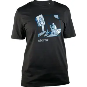 Sierra Climbing Coffee Climb T-shirt Met Korte Mouwen Antraciet