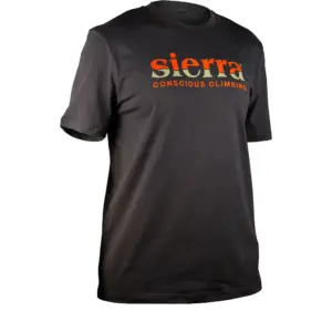 Sierra Climbing Sierra T-shirt Met Korte Mouwen Antraciet