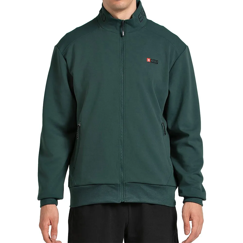 +8000 Drako Sweatshirt Met Rits Groen