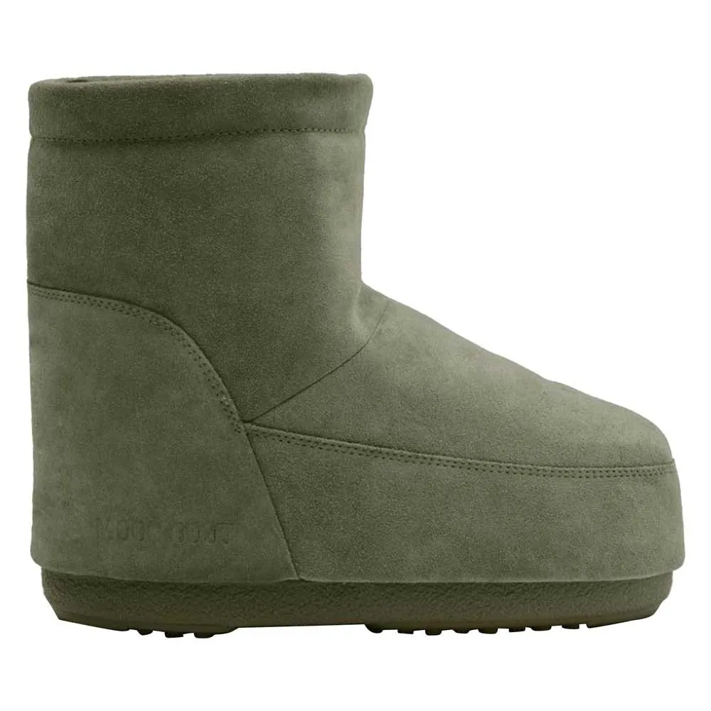 Moon Boot Icon Low Nolace Suede Sneeuwlaarzen Bruin