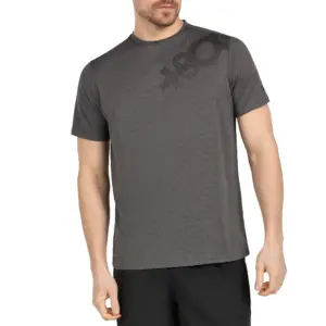 +8000 Tove T-shirt Met Korte Mouwen Two / Color Graphite Fabric