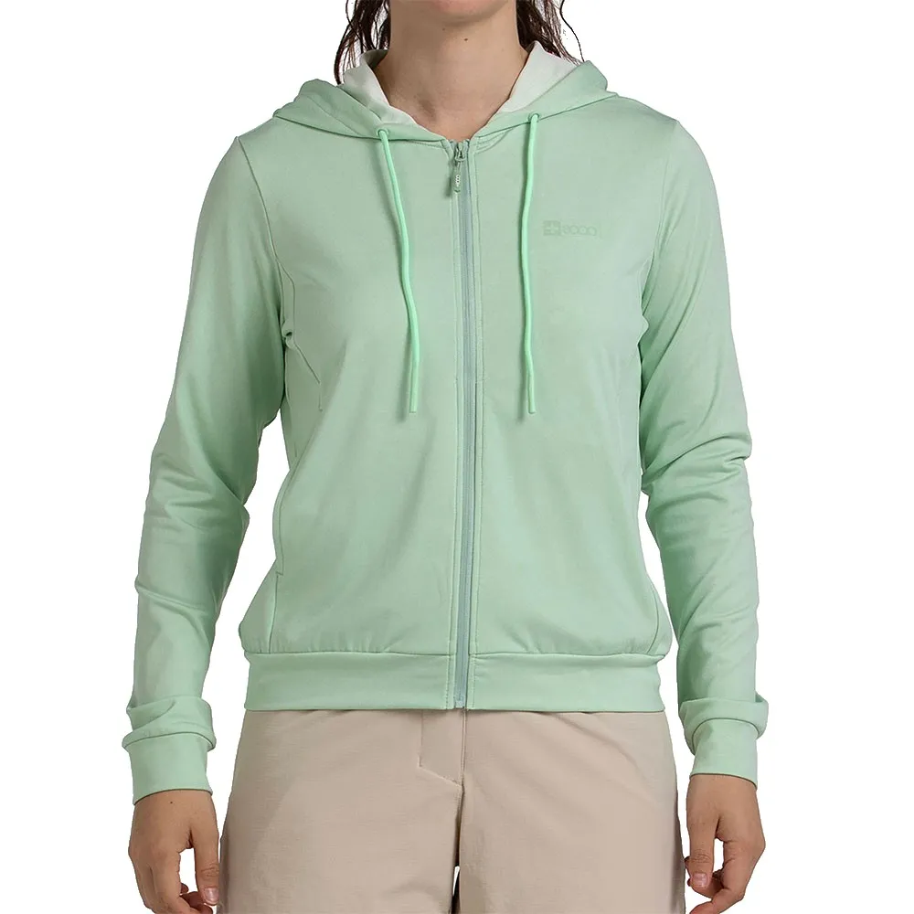 +8000 Unela Sweatshirt Met Rits Groen
