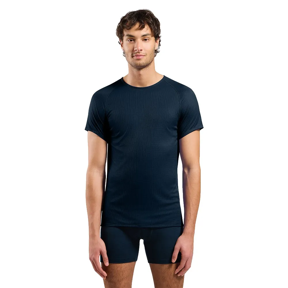 Odlo Active Light Korte Mouwen Basislaag Dark Sapphire