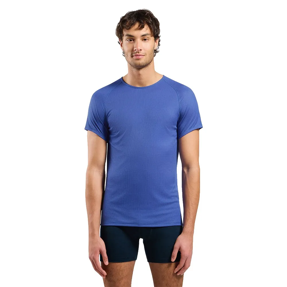 Odlo Active Light Korte Mouwen Basislaag Blauw