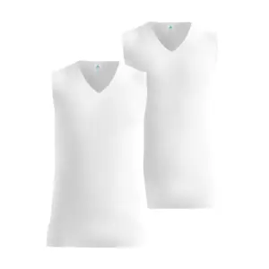 Odlo Active Light Mouwloos T-shirt 2 Eenheden Wit