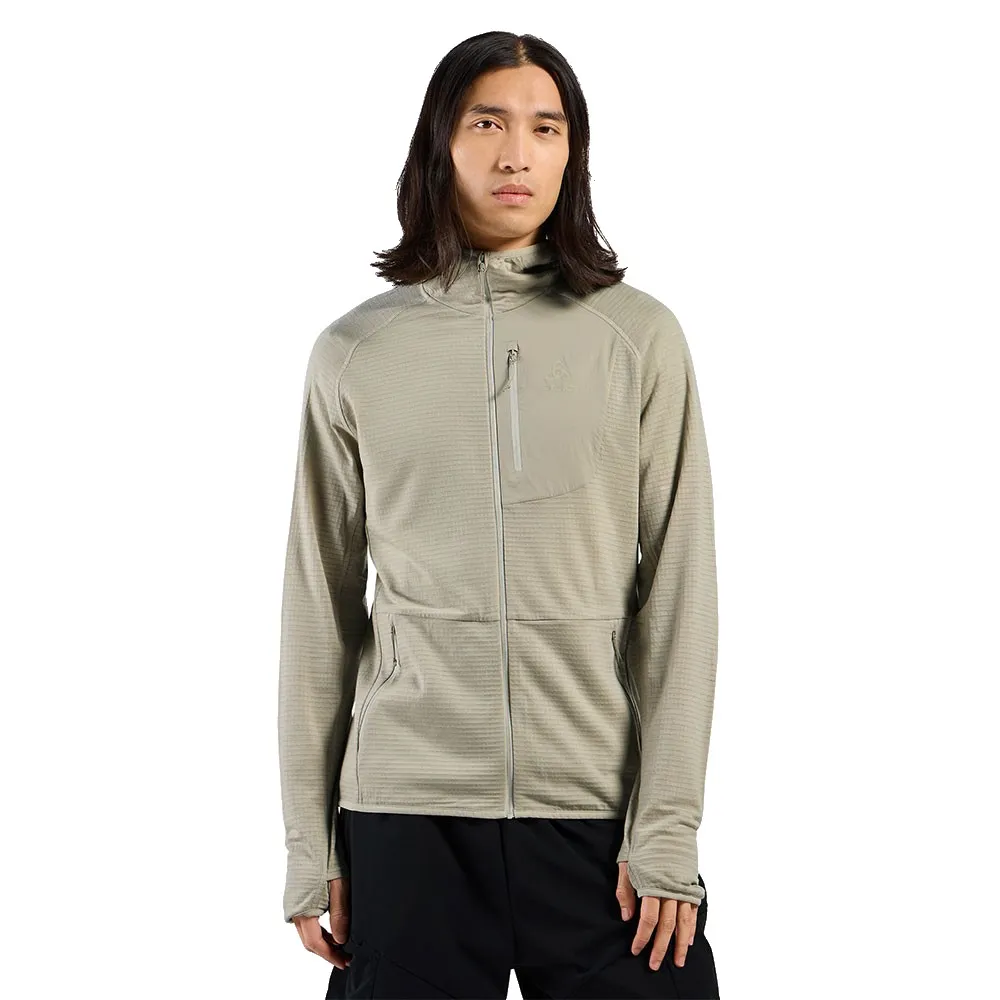 Odlo Ascent Sweatshirt Met Rits Grijs