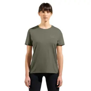 Odlo Ascent Sun Sea Mountains T-shirt Met Korte Mouwen Vetiver Melange