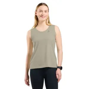 Odlo Cardada Mouwloos T-shirt Grijs