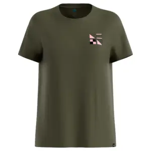 Odlo Cotton Blend T-shirt Met Korte Mouwen Deep Depths