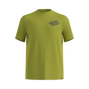 Odlo Cotton Blend There´s More Out There T-shirt Met Korte Mouwen Guacamole