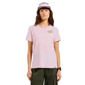 Odlo Cotton Blend There´s More Out There T-shirt Met Korte Mouwen Roze