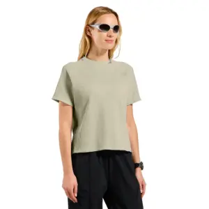 Odlo Cubic T-shirt Met Korte Mouwen Grijs