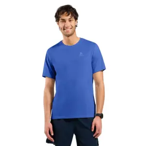 Odlo Essential Flyer T-shirt Met Korte Mouwen Blauw