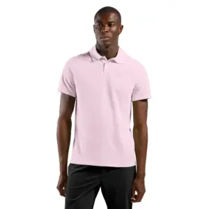 Odlo Essential Solid Korte Mouw Poloshirt Roze