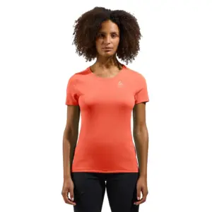 Odlo F-dry T-shirt Met Korte Mouwen Koraal