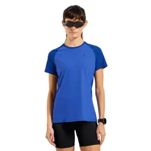 Odlo X-alp Trail T-shirt Met Korte Mouwen Blauw