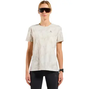 Odlo Zeroweight Chill-tec Print T-shirt Met Korte Mouwen Gardenia