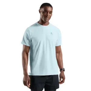 Odlo Zeroweight Chill-tec T-shirt Met Korte Mouwen Blauw