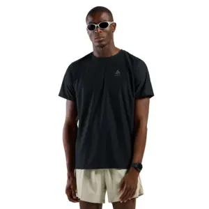 Odlo Zeroweight Chill-tec T-shirt Met Korte Mouwen Zwart