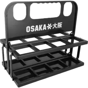 Osaka Foldable Plastic Crate Flessenhouder Zwart