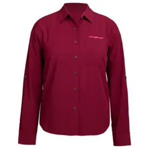 Trangoworld Ardones Df Overhemd Met Lange Mouwen Rood