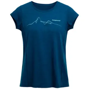 Trangoworld Biella T-shirt Met Korte Mouwen Blauw