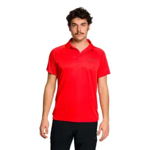 Trangoworld Bonete Korte Mouw Poloshirt Rood