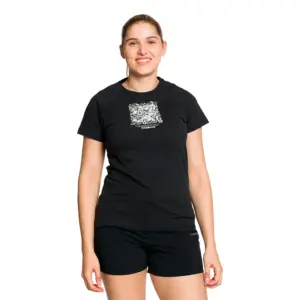 Trangoworld Cobden T-shirt Met Korte Mouwen Zwart
