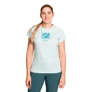 Trangoworld Cobden T-shirt Met Korte Mouwen Water