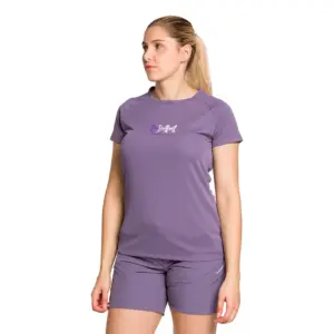 Trangoworld Kempsey T-shirt Met Korte Mouwen Paars