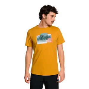 Trangoworld Mackay T-shirt Met Korte Mouwen Mustard
