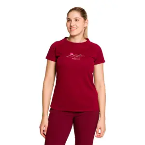 Trangoworld Mudgee T-shirt Met Korte Mouwen Rood