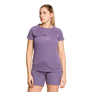 Trangoworld Mudgee T-shirt Met Korte Mouwen Paars