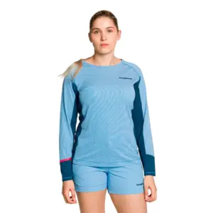 Trangoworld Sardala T-shirt Met Lange Mouwen Blauw