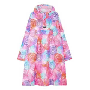 Mac In A Sac Festival Poncho Tie Dye