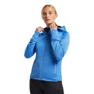 Tenson Txlite Hoodie Fleece Met Volledige Rits Blauw