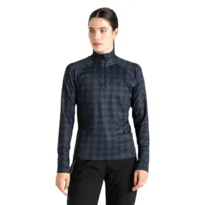 Dare2b Divulge Core Stretch T-shirt Met Lange Mouwen Zwart