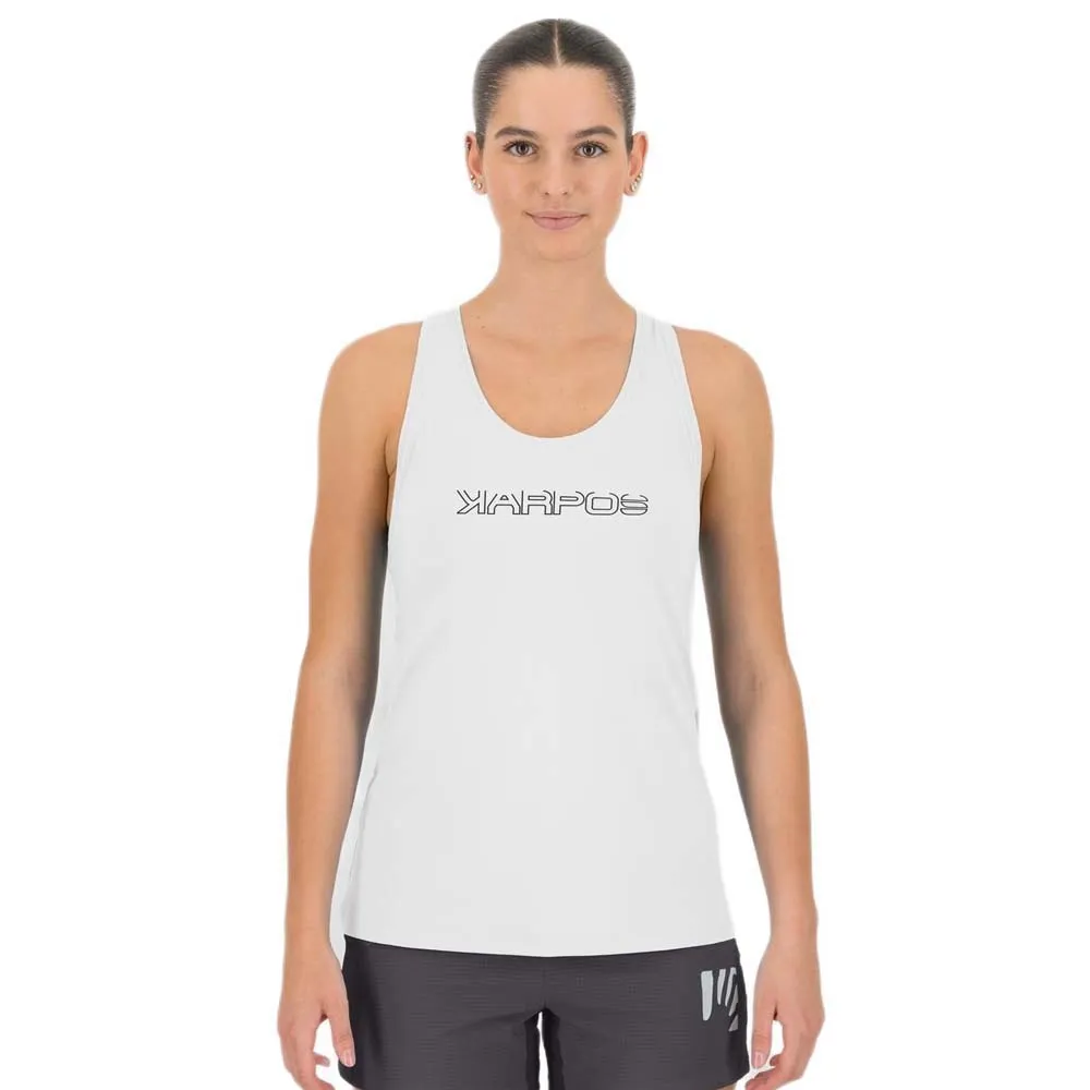 Karpos Quick Top Mouwloos T-shirt Wit