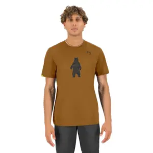 Karpos Wild Animal T-shirt Met Korte Mouwen Bronze / Print 2