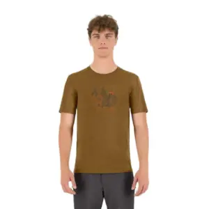 Karpos Gusela Merino T-shirt Met Korte Mouwen Bruin