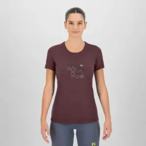 Karpos Gusela Merino T-shirt Met Korte Mouwen Vineyard