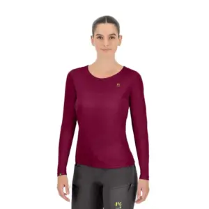 Karpos Loma Evo T-shirt Met Lange Mouwen Rood