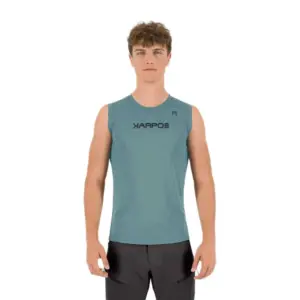 Karpos Loma Evo Mouwloos T-shirt Blauw
