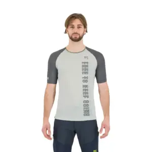 Karpos Moved Evo T-shirt Met Korte Mouwen Grijs