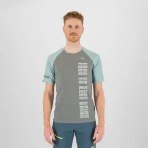 Karpos Moved Evo T-shirt Met Korte Mouwen Blauw
