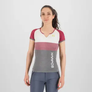 Karpos Moved Evo T-shirt Met Korte Mouwen Rood